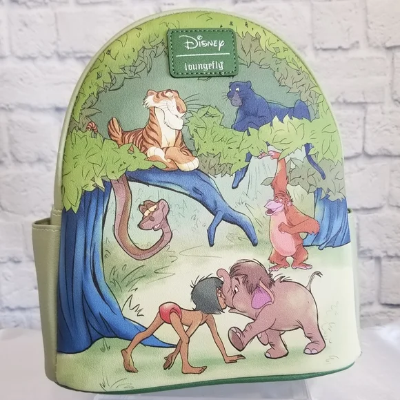 The Jungle Book 55th Anniversary Mini Backpack Loungefly Disney The Jungle Book 55th Anniversary Mini  main image 2